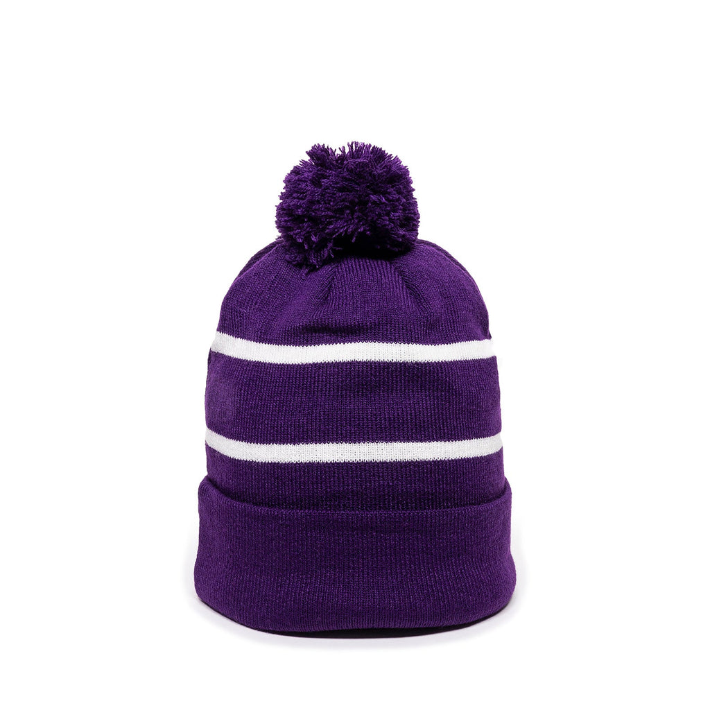 One Size Purple/White Outdoor Cap KNF-100 