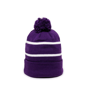 One Size Purple/White Outdoor Cap KNF-100 