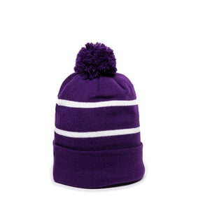 One Size Purple/White Outdoor Cap KNF-100 