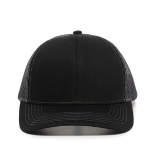 One Size Black/Charcoal Outdoor Cap MBW-600 