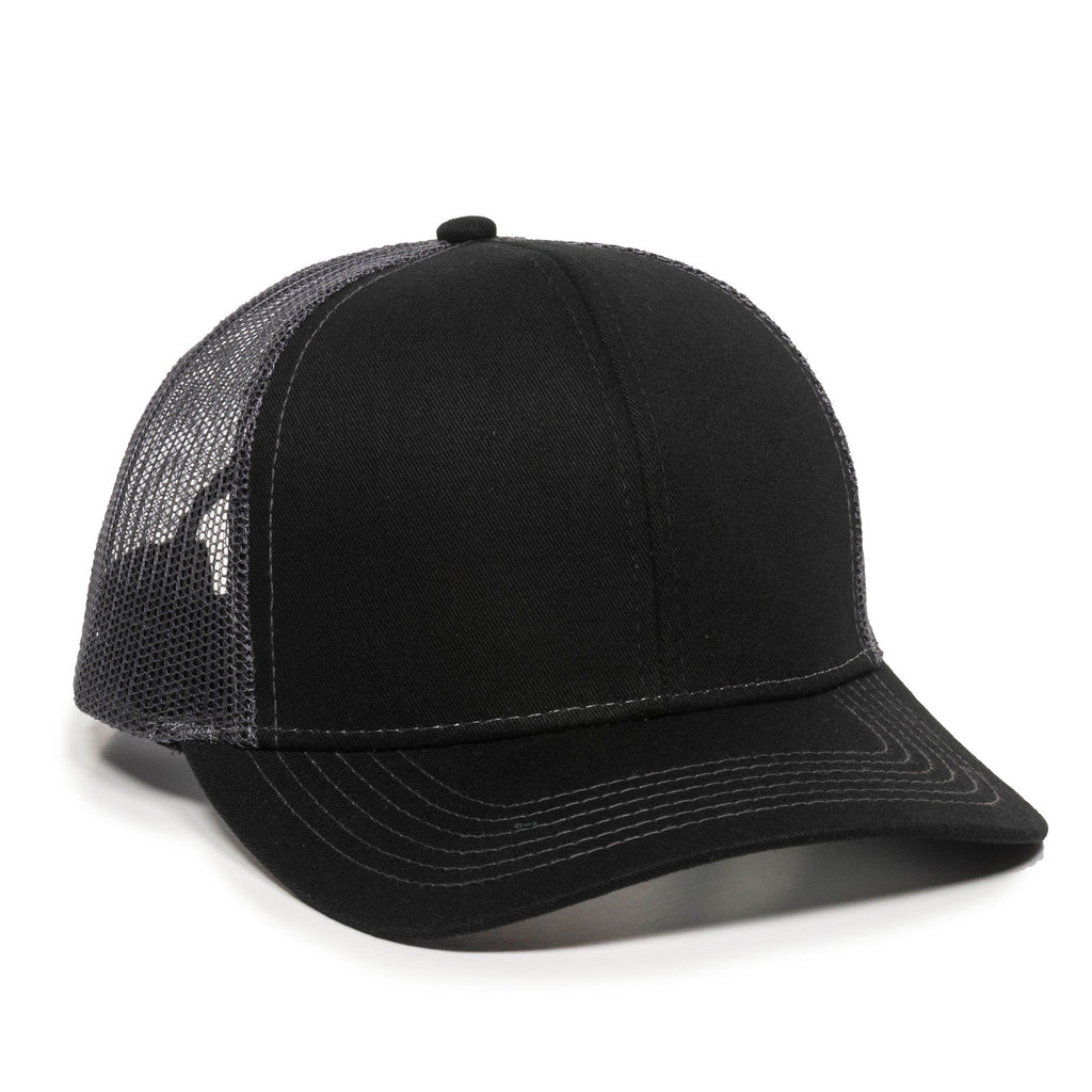 One Size Black/Charcoal Outdoor Cap MBW-600 