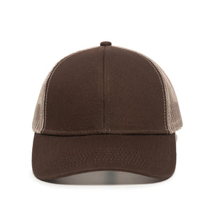 One Size Brown/Khaki Outdoor Cap MBW-600 
