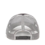 One Size Charcoal/White Outdoor Cap MBW-600 