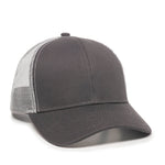 One Size Charcoal/White Outdoor Cap MBW-600