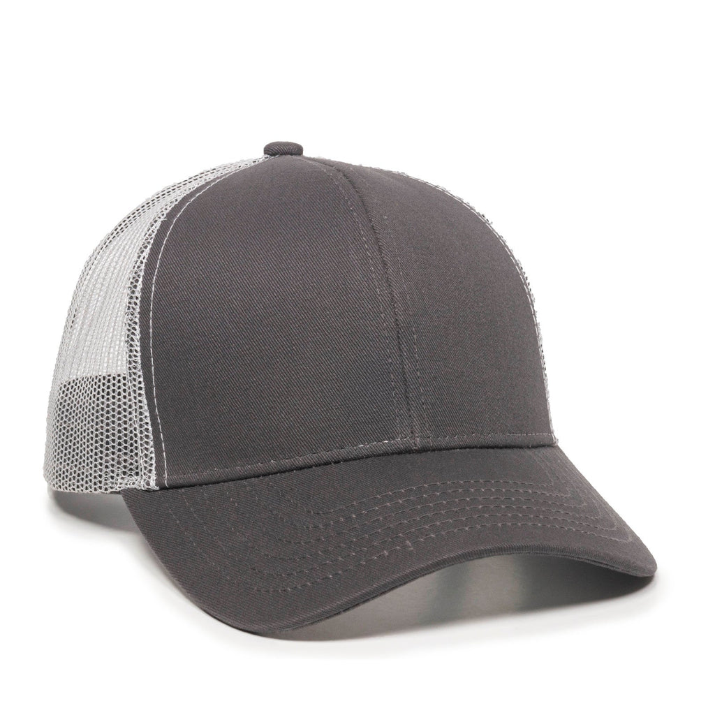 One Size Charcoal/White Outdoor Cap MBW-600 