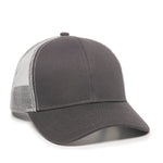 One Size Charcoal/White Outdoor Cap MBW-600 