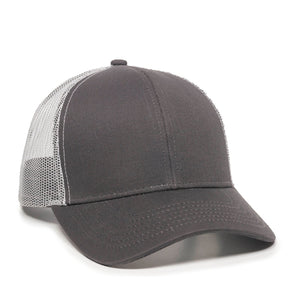 One Size Charcoal/White Outdoor Cap MBW-600 
