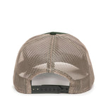 One Size Dark Green/Khaki Outdoor Cap MBW-600 
