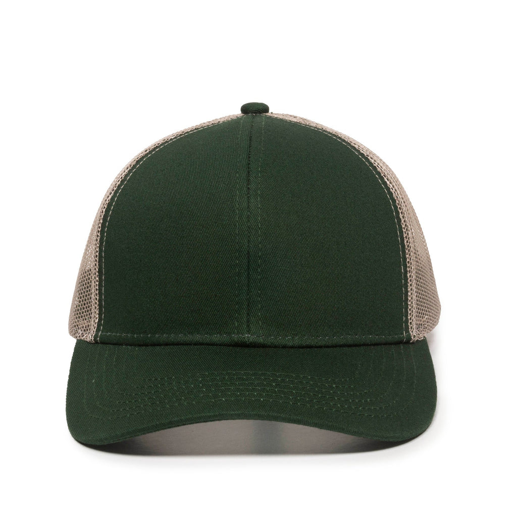 One Size Dark Green/Khaki Outdoor Cap MBW-600 