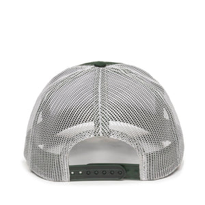 One Size Dark Green/White Outdoor Cap MBW-600 