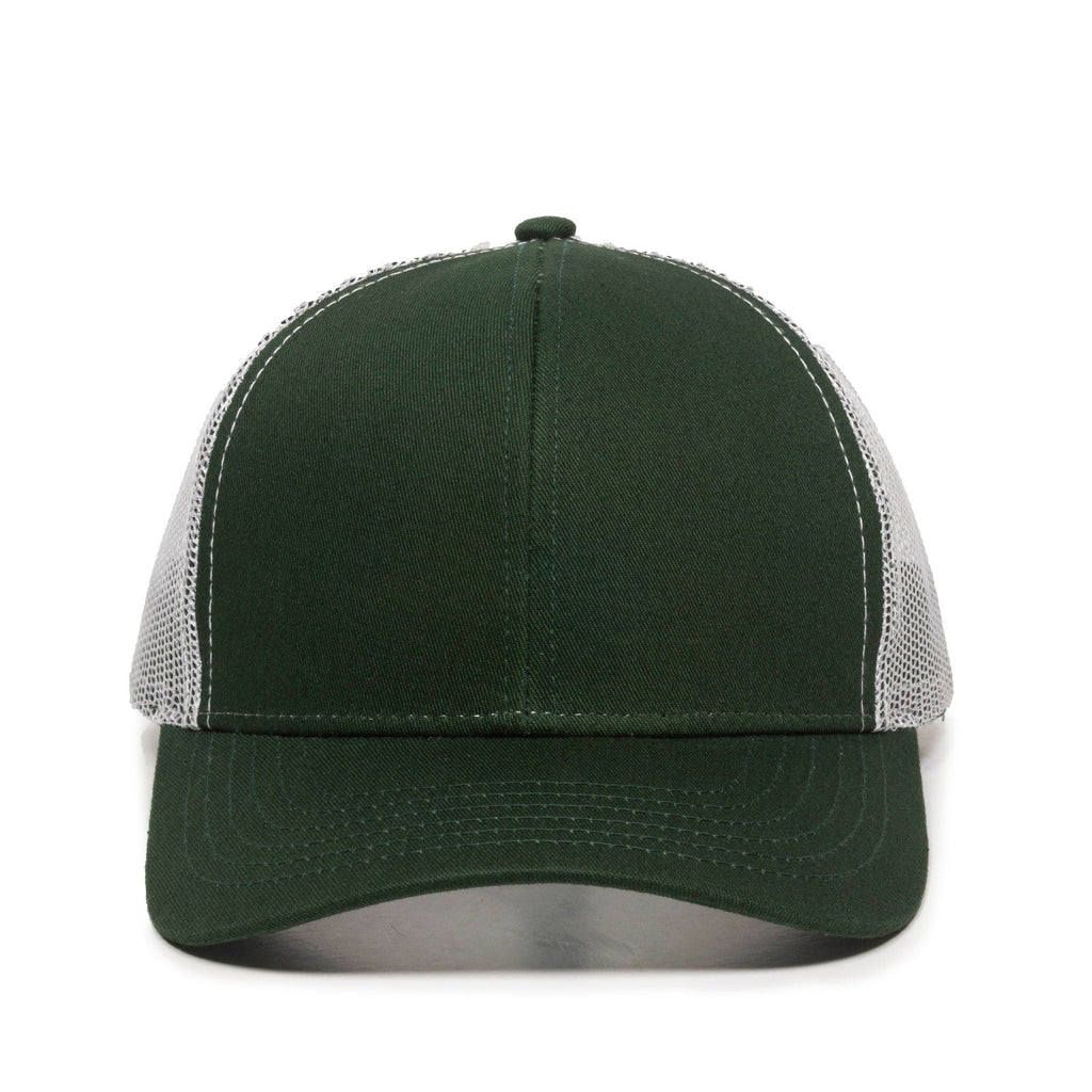 One Size Dark Green/White Outdoor Cap MBW-600 