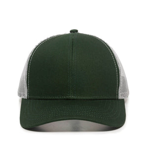 One Size Dark Green/White Outdoor Cap MBW-600 