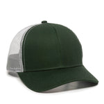 One Size Dark Green/White Outdoor Cap MBW-600 