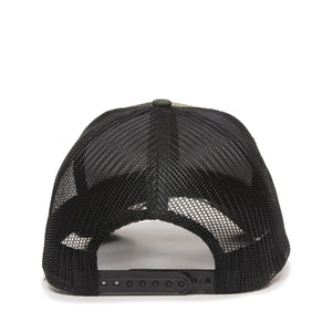 One Size Generic Camo/Black Outdoor Cap MBW-600 