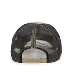 One Size Khaki/Black Outdoor Cap MBW-600