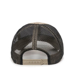One Size Khaki/Black Outdoor Cap MBW-600 
