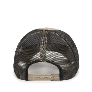 One Size Khaki/Black Outdoor Cap MBW-600 