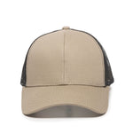 One Size Khaki/Black Outdoor Cap MBW-600
