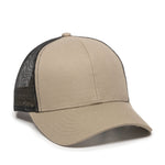 One Size Khaki/Black Outdoor Cap MBW-600 