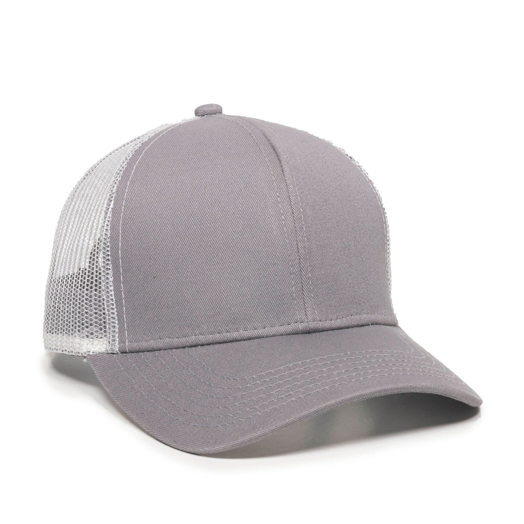 One Size Light Grey/White Outdoor Cap MBW-600 