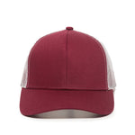 One Size Maroon/White Outdoor Cap MBW-600