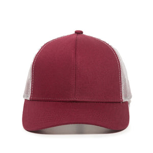 One Size Maroon/White Outdoor Cap MBW-600 