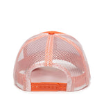 One Size Orange/White Outdoor Cap MBW-600 
