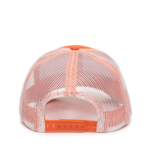 One Size Orange/White Outdoor Cap MBW-600 