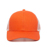 One Size Orange/White Outdoor Cap MBW-600