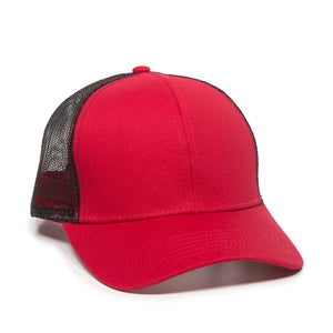 One Size Red/Black Outdoor Cap MBW-600 