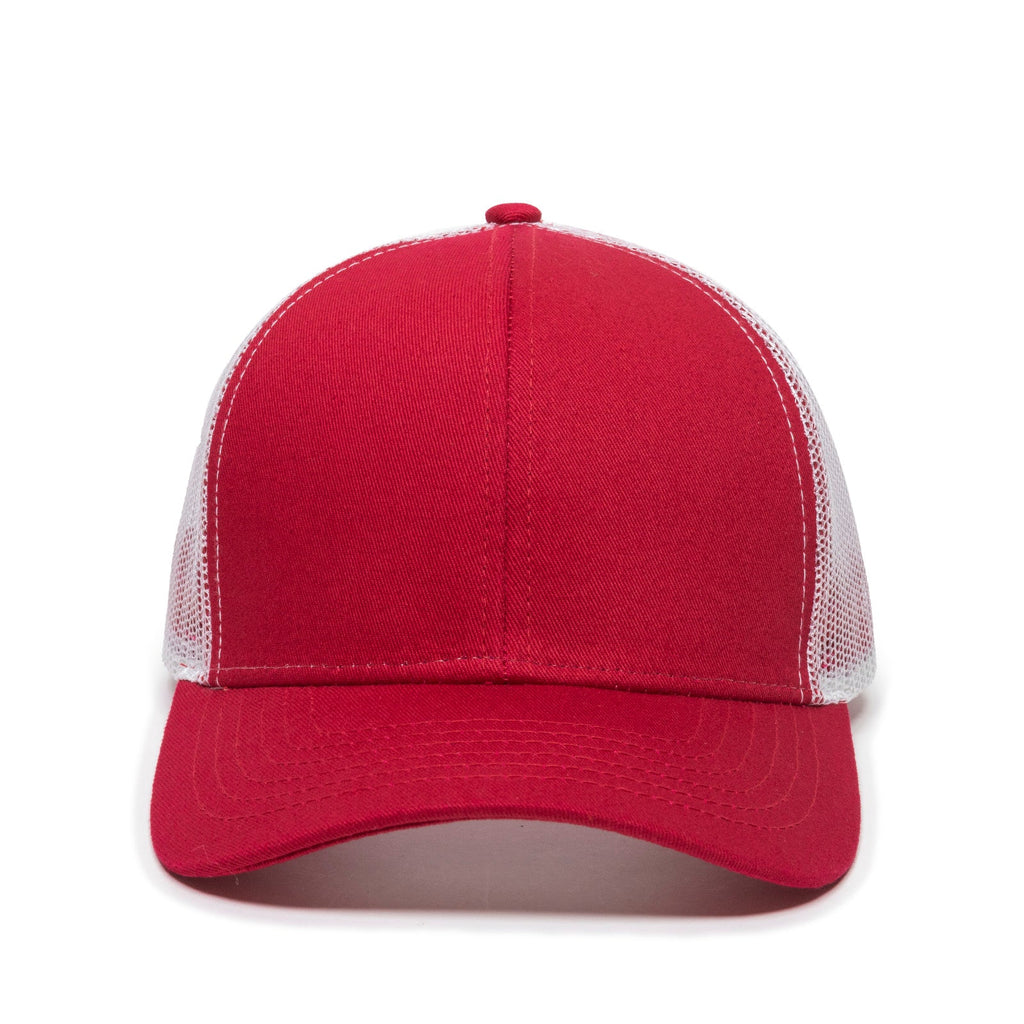 One Size Red/White Outdoor Cap MBW-600 