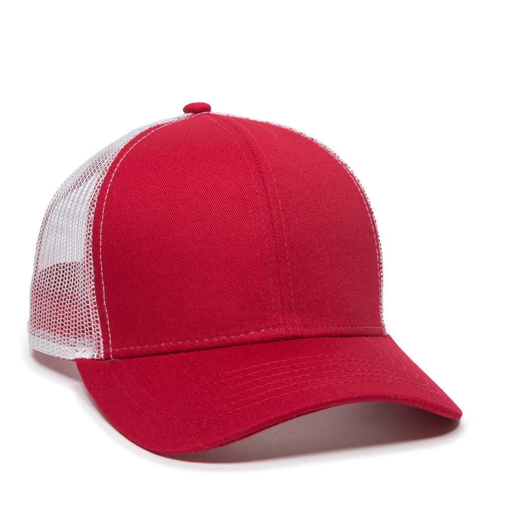One Size Red/White Outdoor Cap MBW-600 
