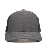 One Size Heathered Black/Black Outdoor Cap MBW-800CB 