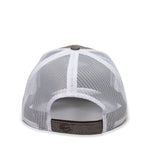 One Size Heathered Brown/White Outdoor Cap MBW-800CB 