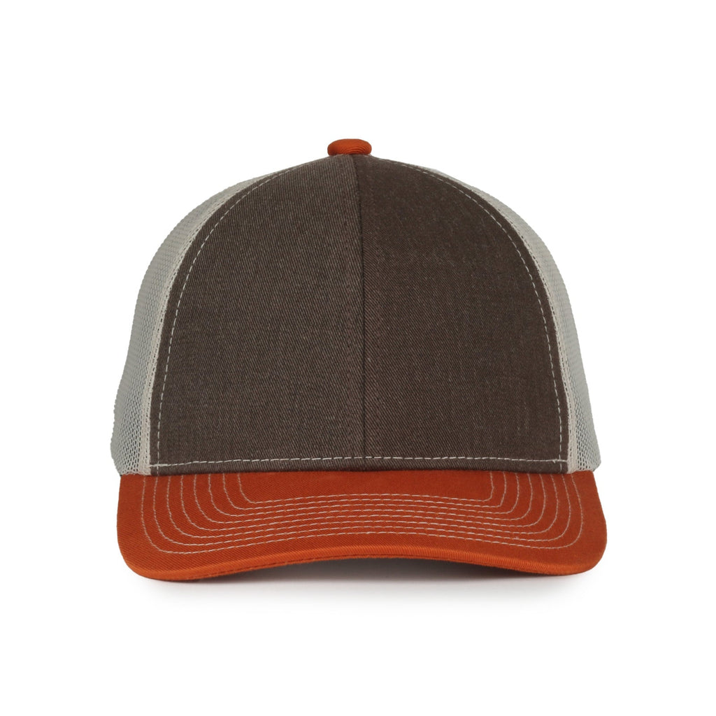 One Size Brown/Putty/Orange Outdoor Cap PDT20M 