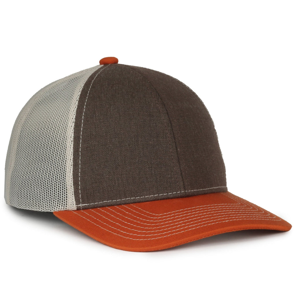 One Size Brown/Putty/Orange Outdoor Cap PDT20M 