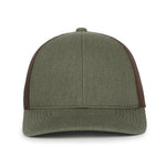 One Size Olive/Brown Outdoor Cap PDT20M 