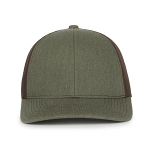 One Size Olive/Brown Outdoor Cap PDT20M 