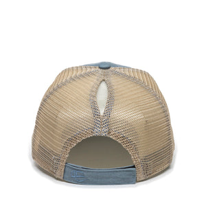 One Size Coastal Blue/Tea Stain Outdoor Cap PNY-100M 