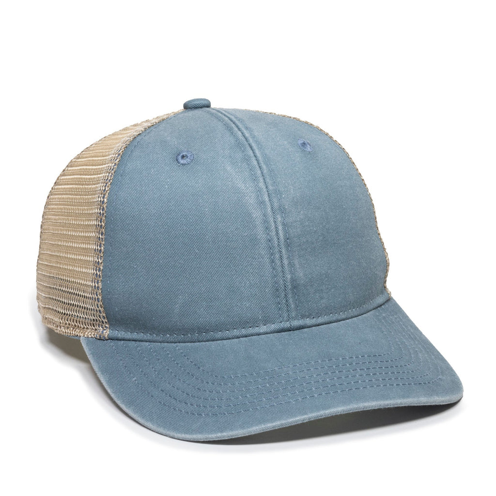 One Size Coastal Blue/Tea Stain Outdoor Cap PNY-100M 