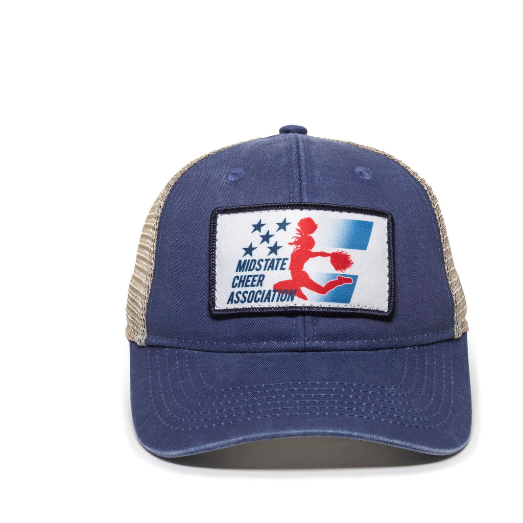 One Size Navy/Tea Stain Outdoor Cap PNY-100M 