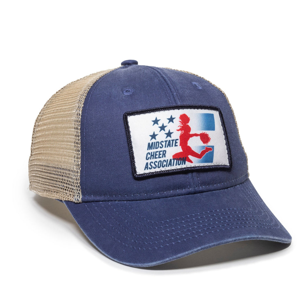 One Size Navy/Tea Stain Outdoor Cap PNY-100M 