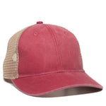 One Size Red/Tea Stain Outdoor Cap PNY-100M