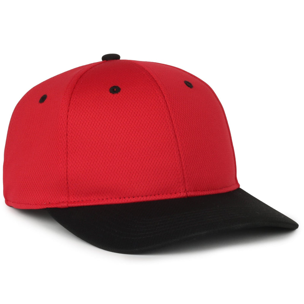 One Size Red/Black Outdoor Cap PTM-850 