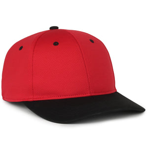 One Size Red/Black Outdoor Cap PTM-850 
