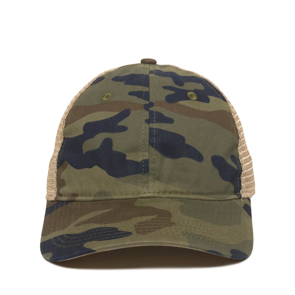 One Size Generic Camo/Tea Stain Outdoor Cap PWT-200M 