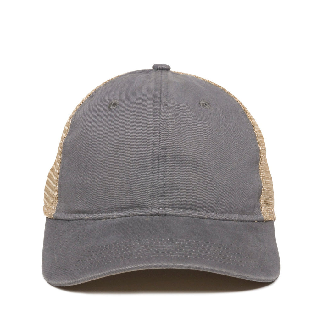 One Size Graphite/Tea Stain Outdoor Cap PWT-200M 