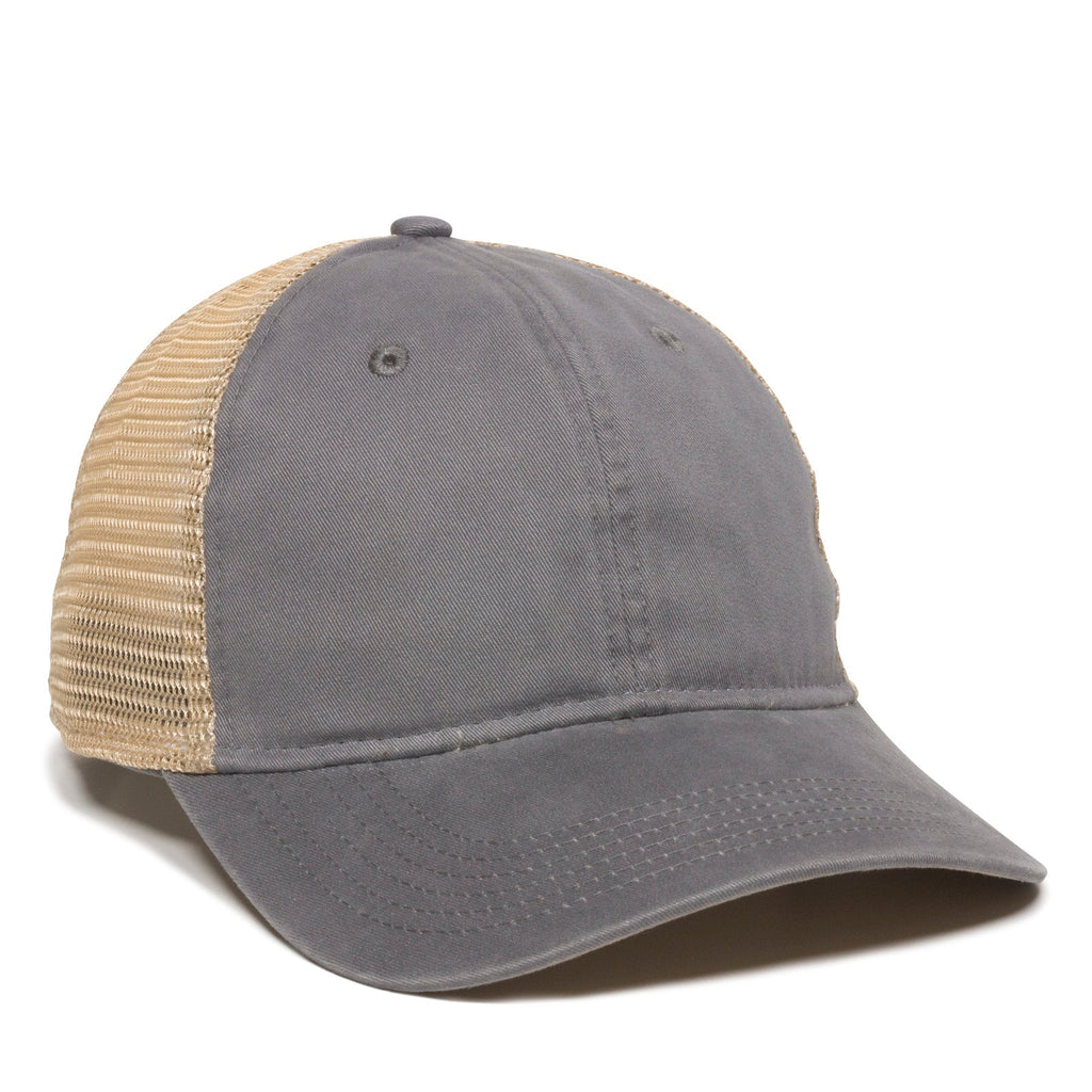 One Size Graphite/Tea Stain Outdoor Cap PWT-200M 