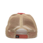 One Size Nantucket Red/Tea Stain Outdoor Cap PWT-200M 