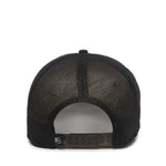 One Size Black/Black Outdoor Cap RGR-360M 